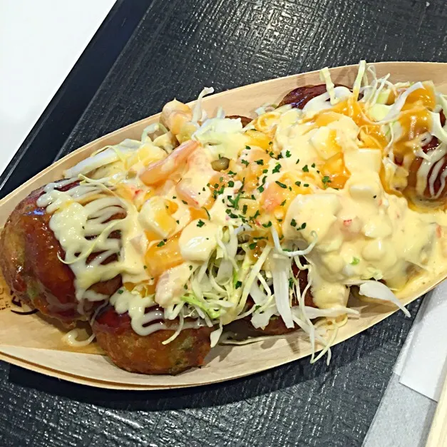 Snapdishの料理写真:Takoyaki my fav.|angeliciousさん