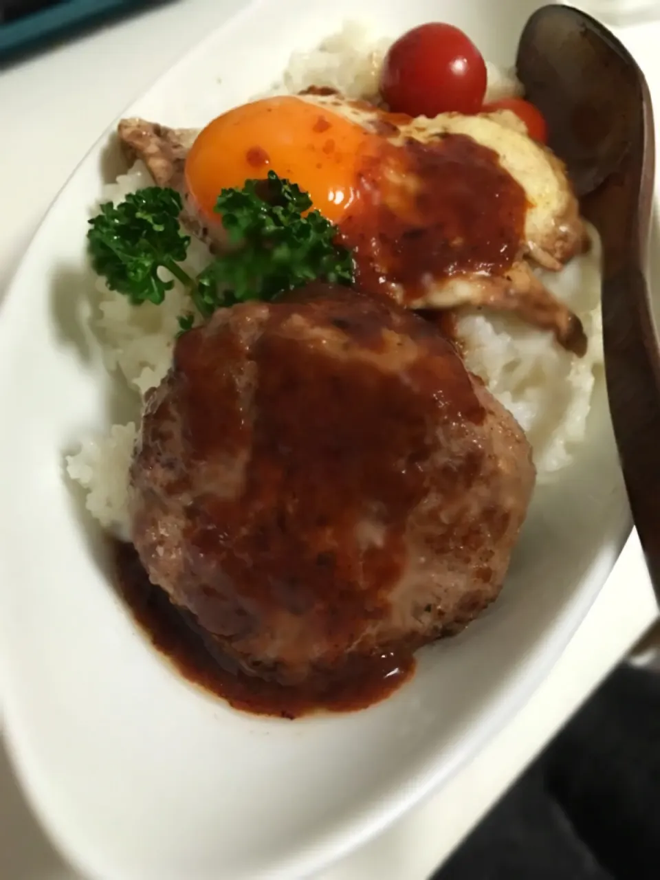 key♪さんの料理 ロコモコ♪ソースもね>^_^<|Ryokoさん