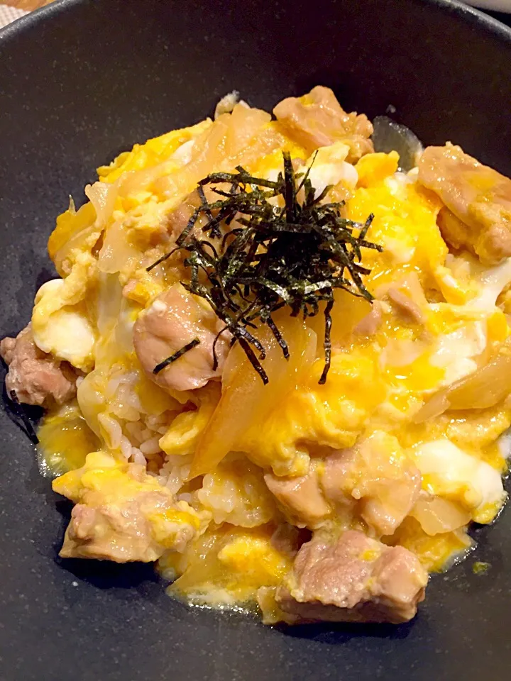 Snapdishの料理写真:今日は親子丼💛|まみりんごさん