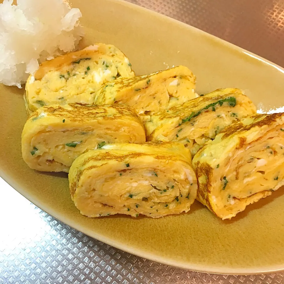 大葉入り卵焼き|pitonさん