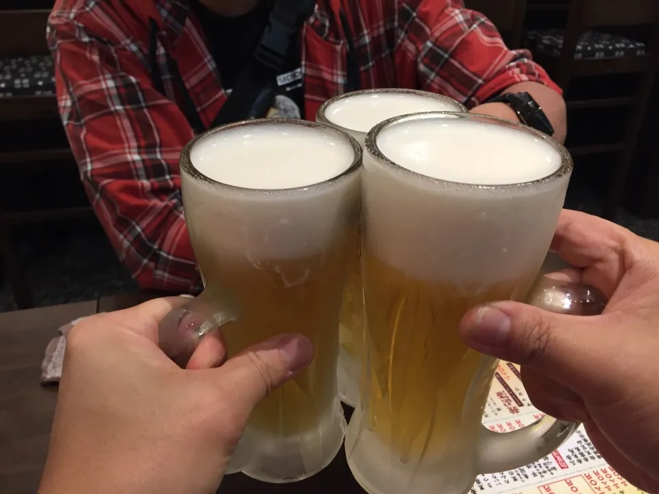 Snapdishの料理写真:乾杯ーっ♪(*^^)o∀*∀o(^^*)♪|Kojiさん