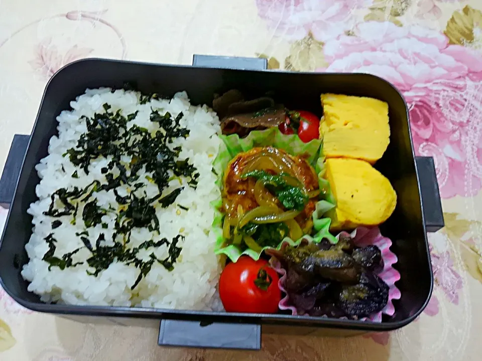 和風ハンバーグ弁当|たえさん