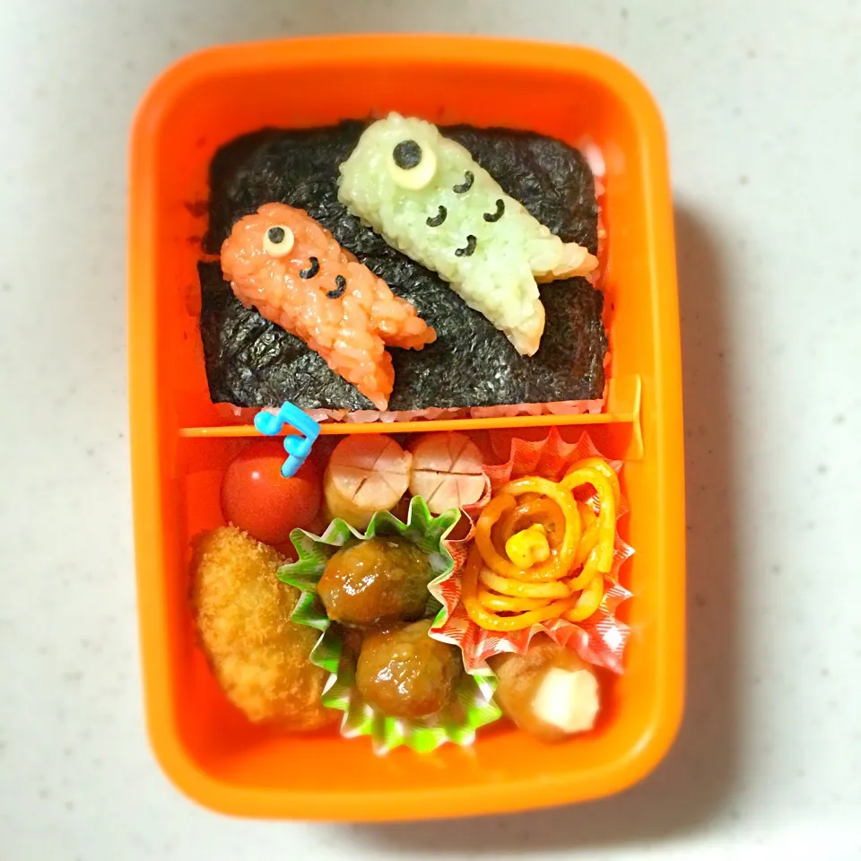 こいのぼり☆お弁当|ぴぃさん