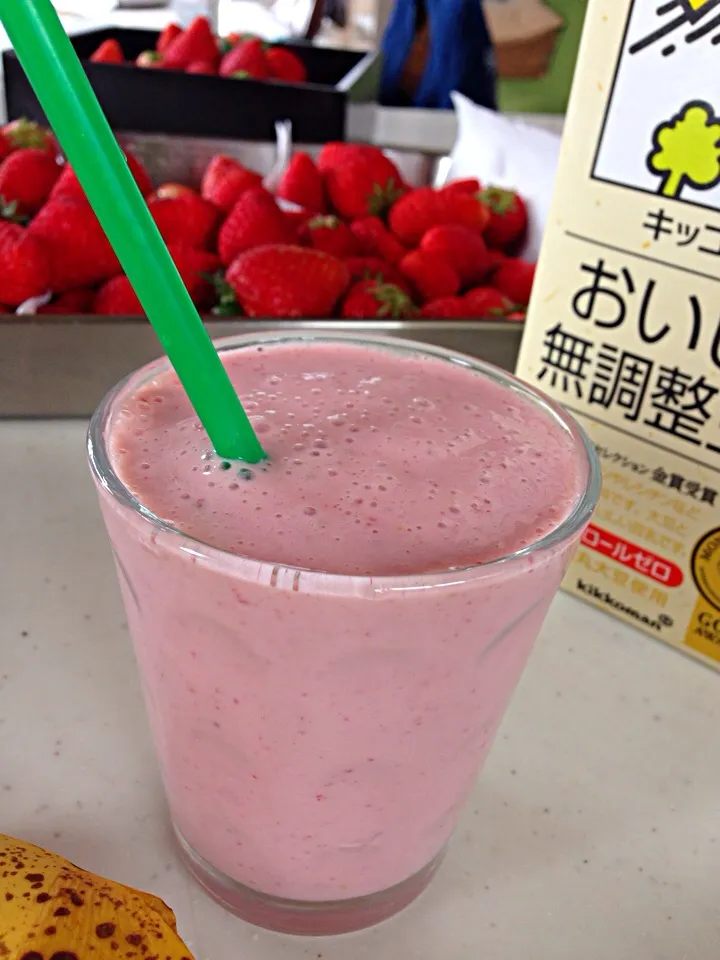 🍓🍓🍓fresh smoothie|viviさん