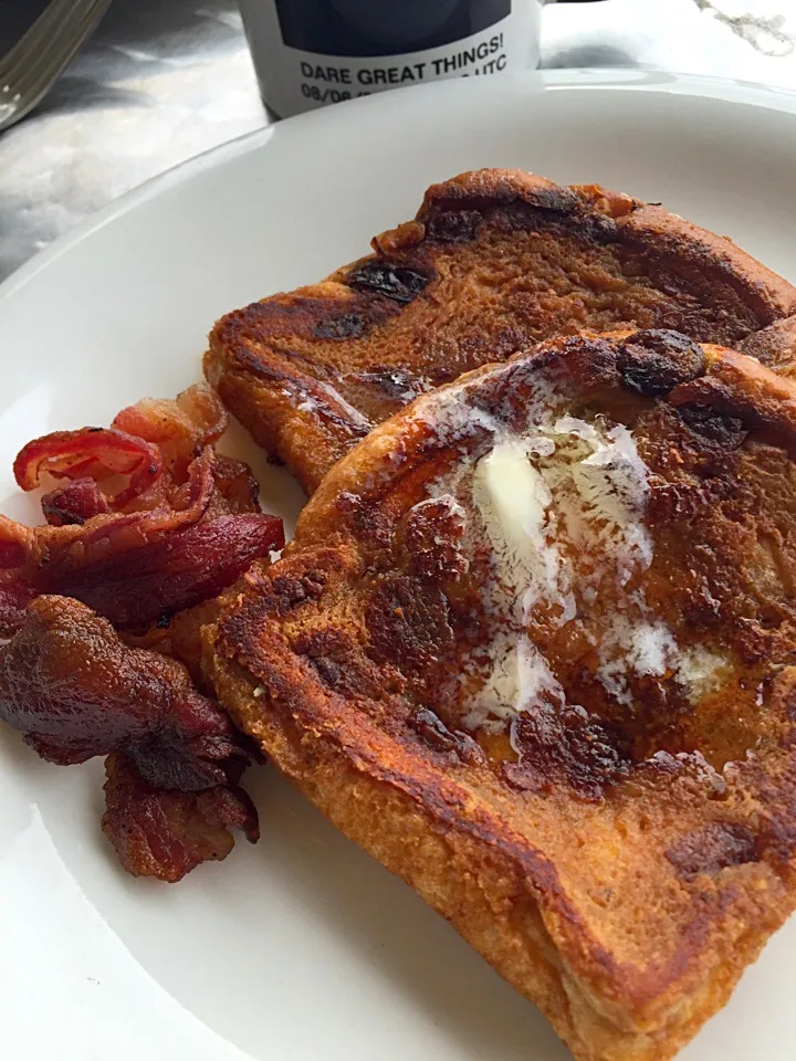 French toast & bacon|Chris Shannonさん