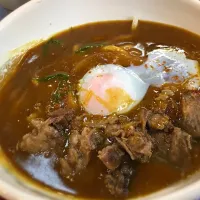 Snapdishの料理写真:はなこの黒毛和牛牛スジカレーうどん
とろとろの牛スジに出汁とスパイスが絶妙のカレーうどん。|takeshi otaさん