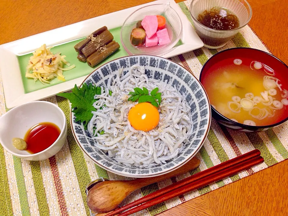 春のしらす丼ランチ|Emi Mikadoさん