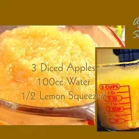 Sugar Free Apple Sauce🔸super easy to make and doesn't last long🔸|Tomokoさん