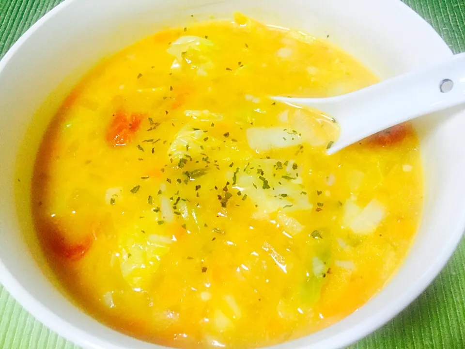 Cream of Chicken Veggies Soup|Jaimie Alvarezさん