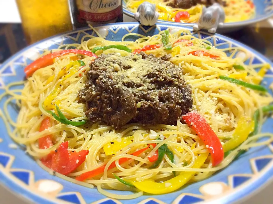 3日かけて作ったカレーの残りでぺぺカレー|Takeshi  Nagakiさん