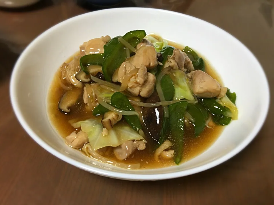 Chicken with vegetables|joさん