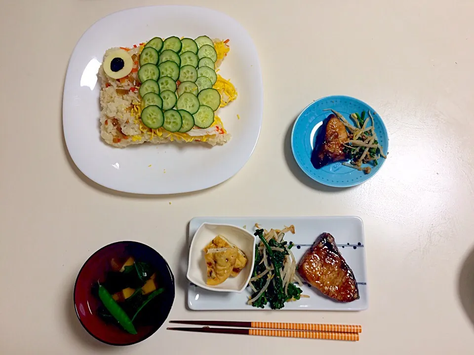 Snapdishの料理写真:こどもの日メニュー|Noriko  Maehashiさん