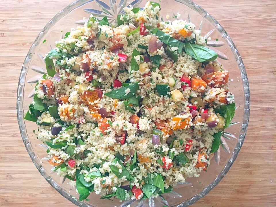 Roasted Vegetable Cous Cous|Chrisy Hillさん