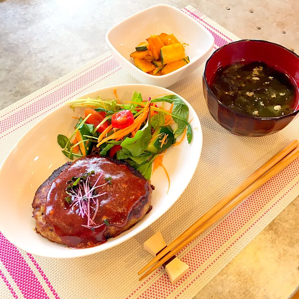 おうちごはん♡糀のハンバーグ♡料理教室にて。|チコさん