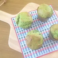 葉酸入りの抹茶とチョコチップのマフィン|emiさん