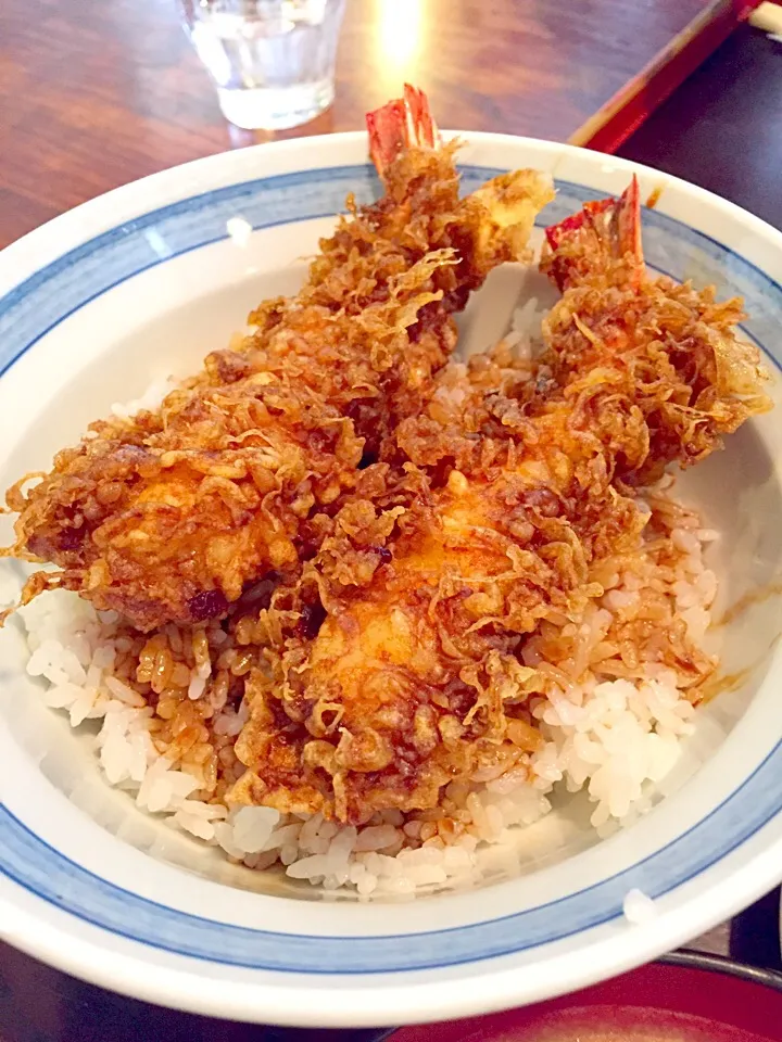 お蕎麦屋さんの天丼|あぼちさん