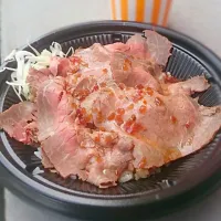 Snapdishの料理写真:ローストビーフ丼|平原知宏さん