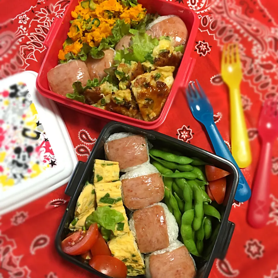 Snapdishの料理写真:残り物でお弁当♪♪|かずみさん