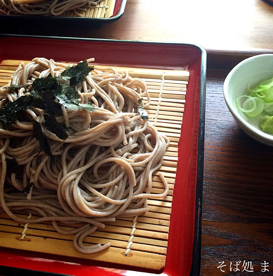 冷たいそばの部 ざる(大)|まる(丸大豆)さん