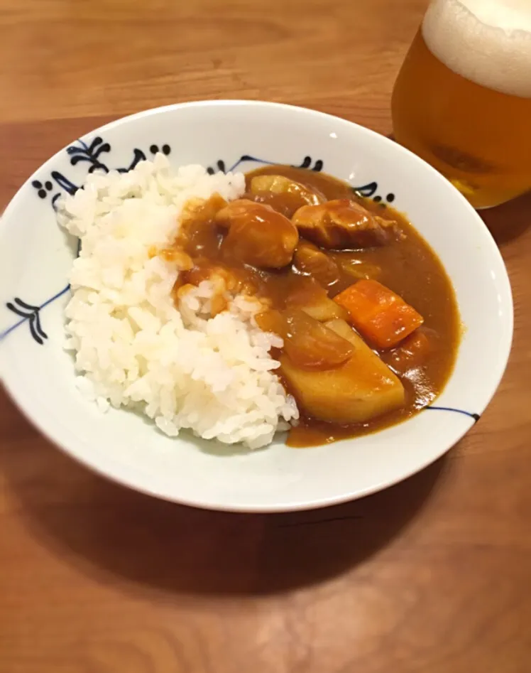 Snapdishの料理写真:母の日のチキンカレー♡感謝|pankoさん