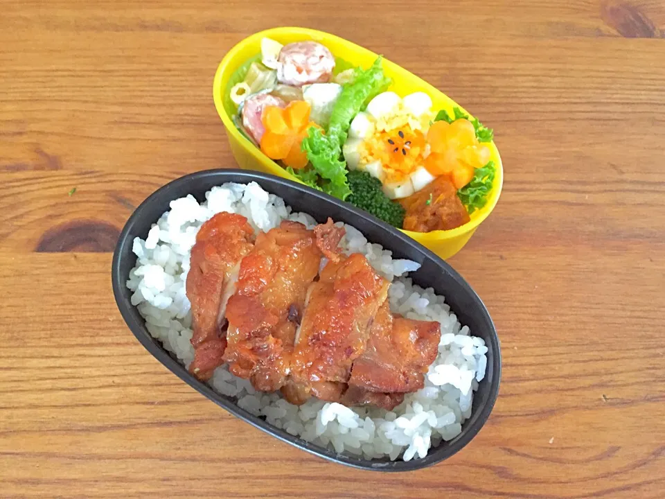 テリヤキチキン丼弁当🍱|カタツムリさん