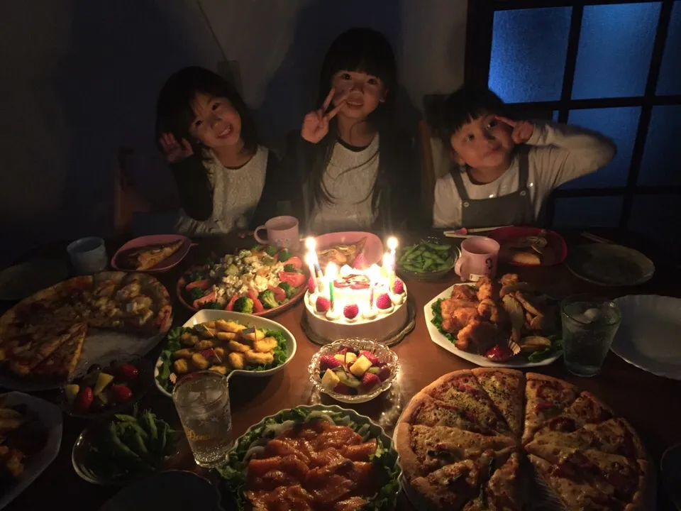 長女6歳誕生日会❤️|☃YUKIさん