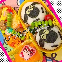 Snapdishの料理写真:キャラ弁🐑🎶|ma＊ayuさん