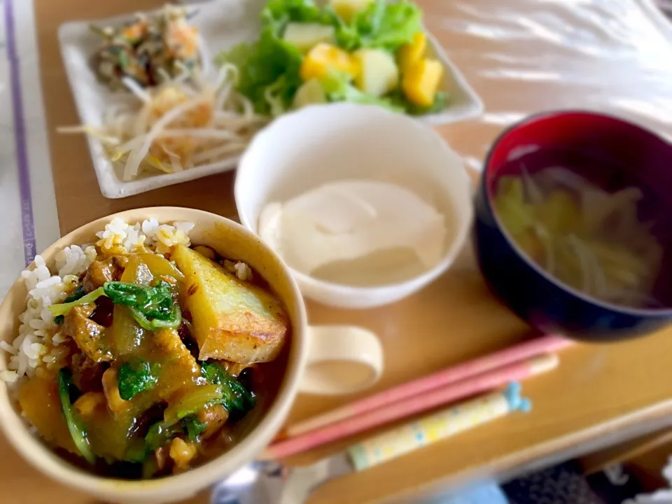 薬膳カレーをテイクアウト🍛|かわちさん