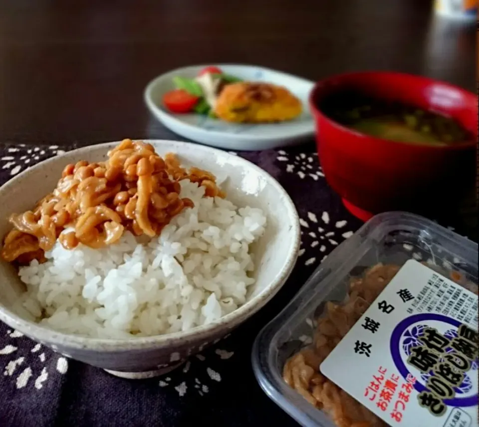 きりぼし納豆を長女と|うさかめさん