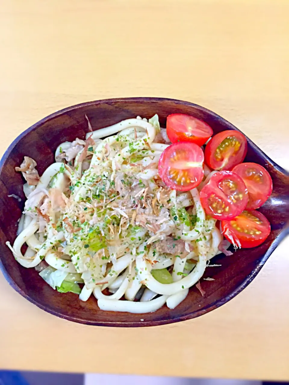 さな飯 (焼きうどん)1歳4ヶ月 #離乳食後期|えりこさん