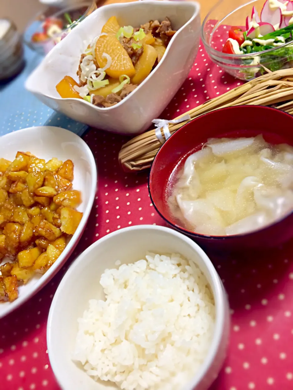 茶色い晩ご飯＆水戸納豆|ゆきさん