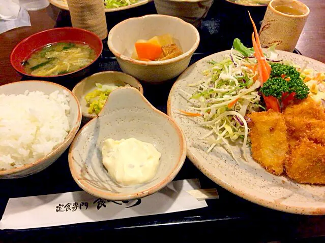 白身魚フライ定食|原田さん