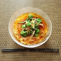 コゴミの素麺|さちさん