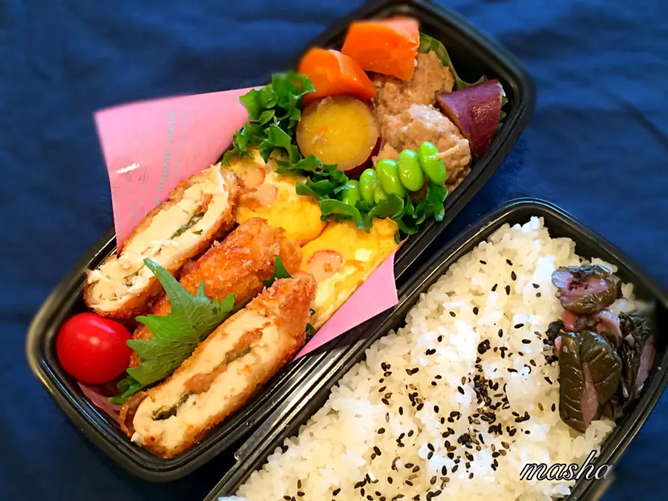 Snapdishの料理写真:高校長男弁当〜26|mashaさん