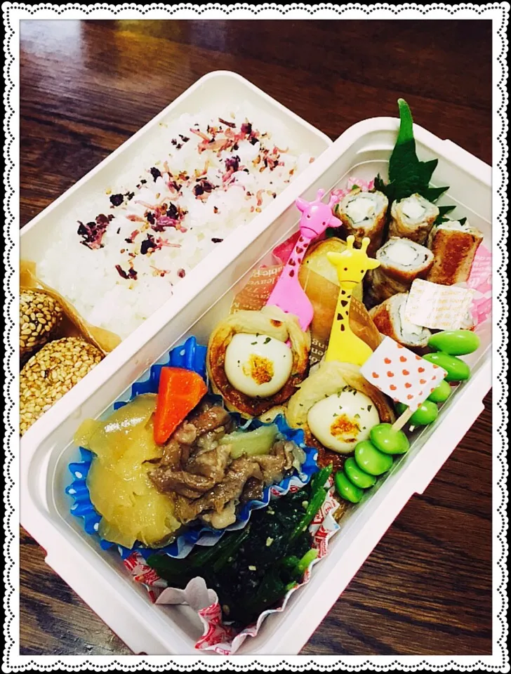 今日の娘っちの お弁当|えみちさん