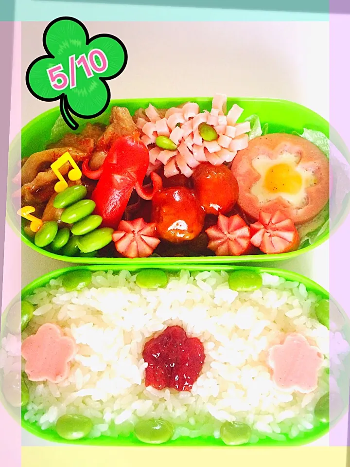 お花お弁当♪|ともさん