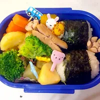 3歳次男バス遠足のお弁当♪|しょきあ☆さん