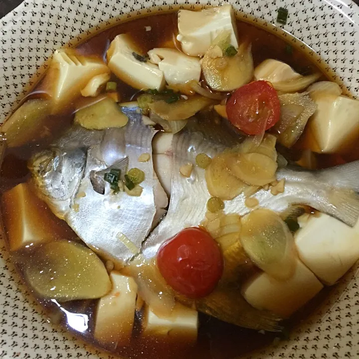 Steam Fish with Tofu|Chrissy Yinさん