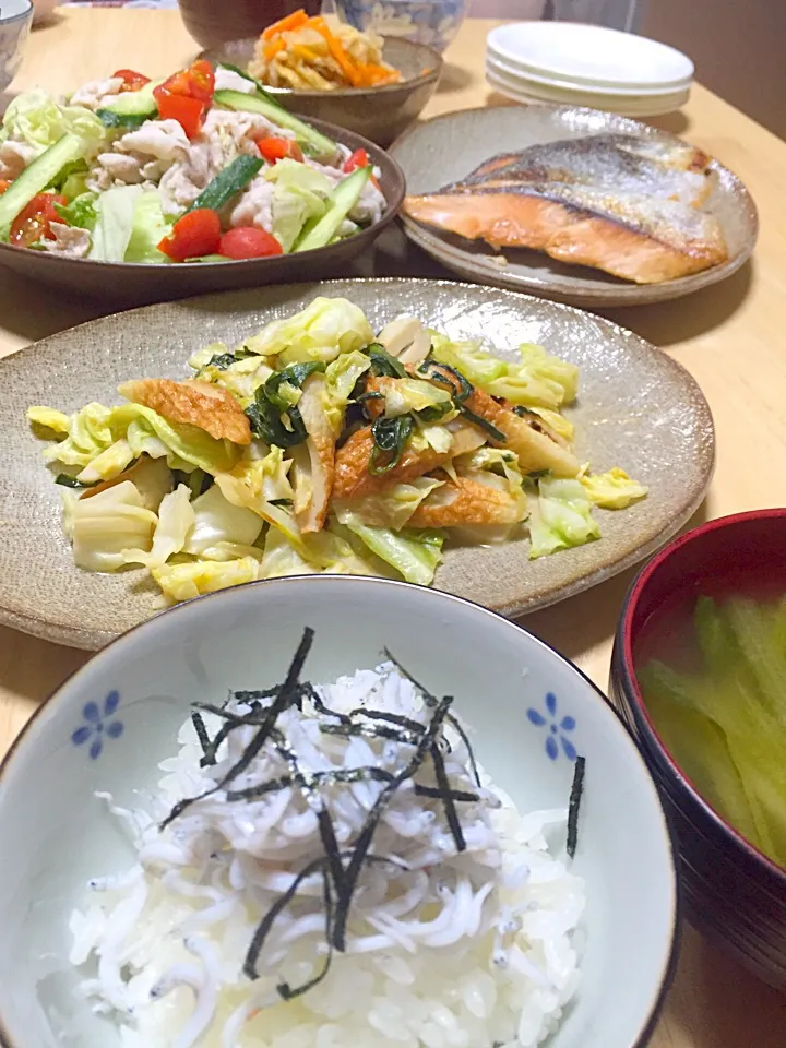 Snapdishの料理写真:冷しゃぶサラダ|Chihiroさん