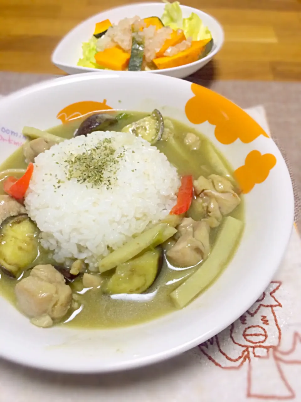 顆粒で簡単レシピ♪タイ料理「グリーンカレー」｜暮らしニスタ|morimi32さん