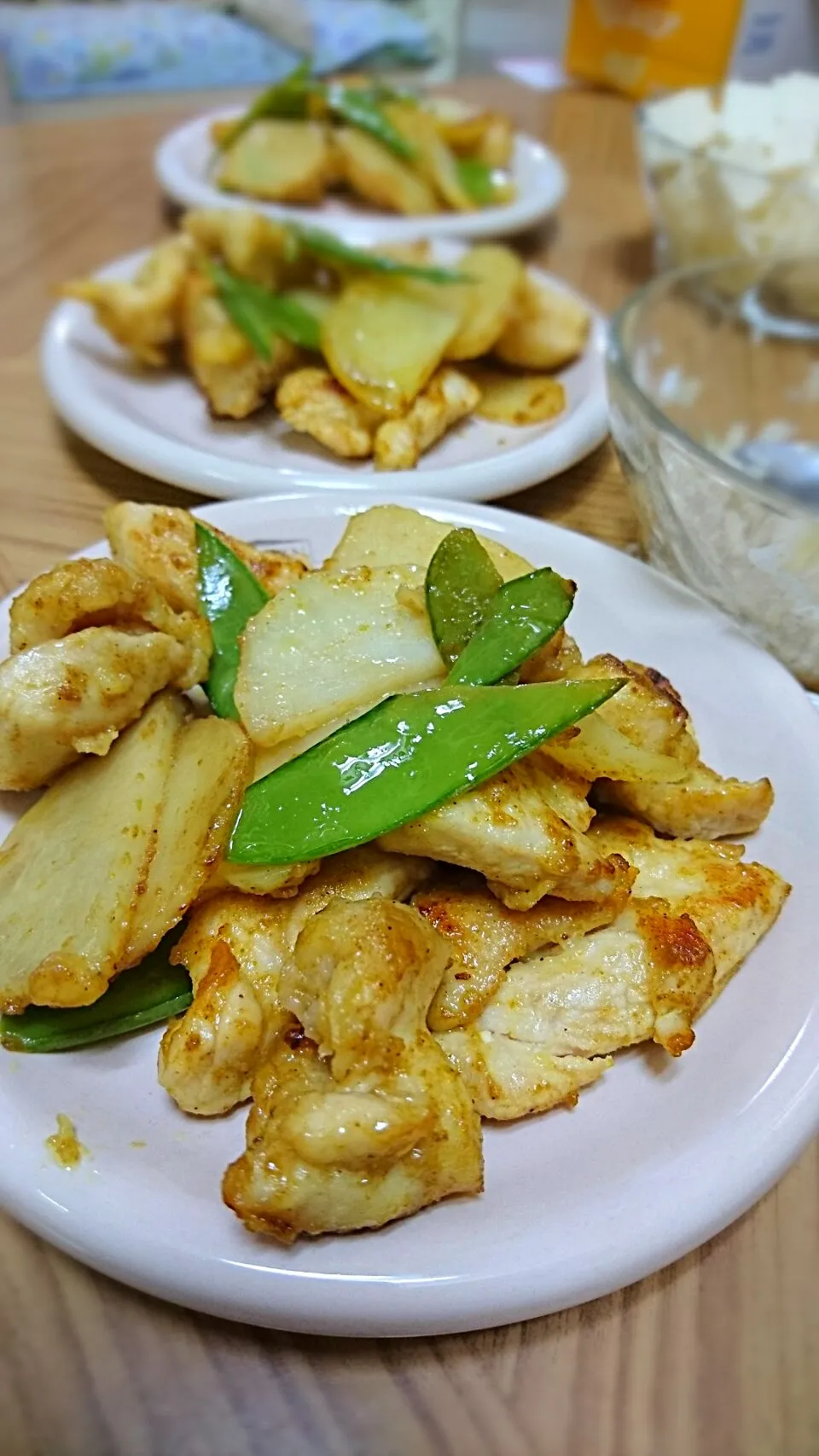 鶏むね肉のカレー炒め(*≧∀≦*)|Satomiさん