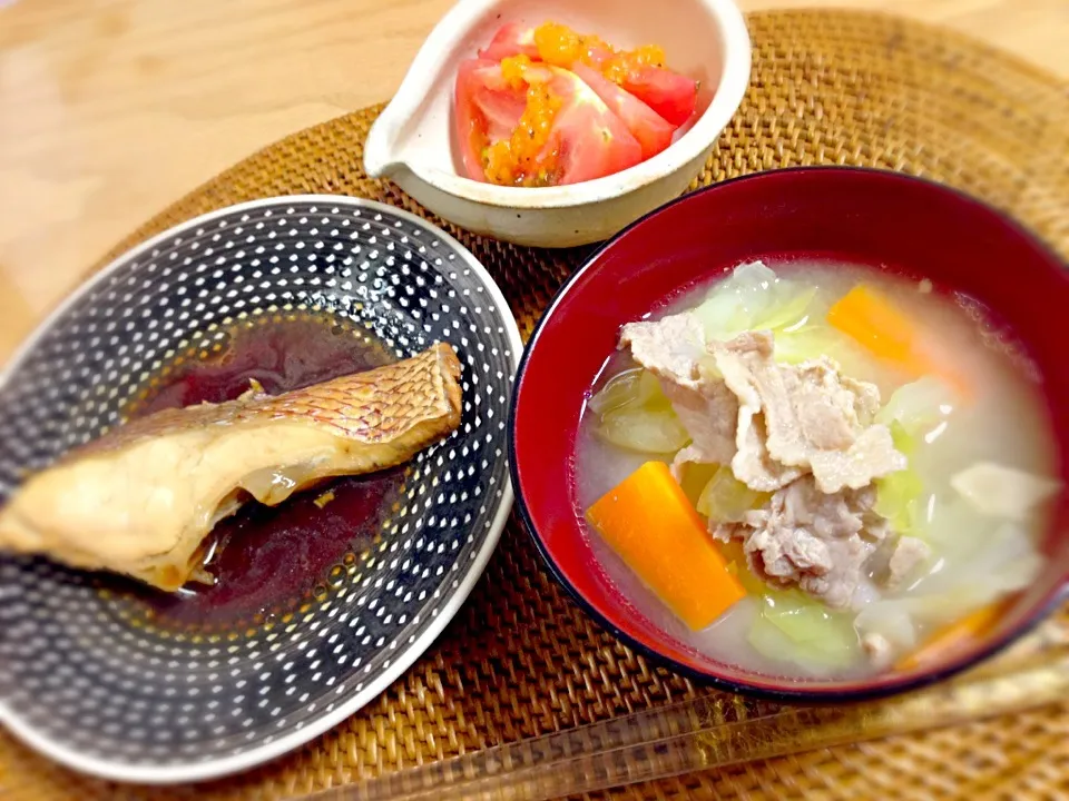 今日のお夕飯＊5/10|ゆきぼぅさん