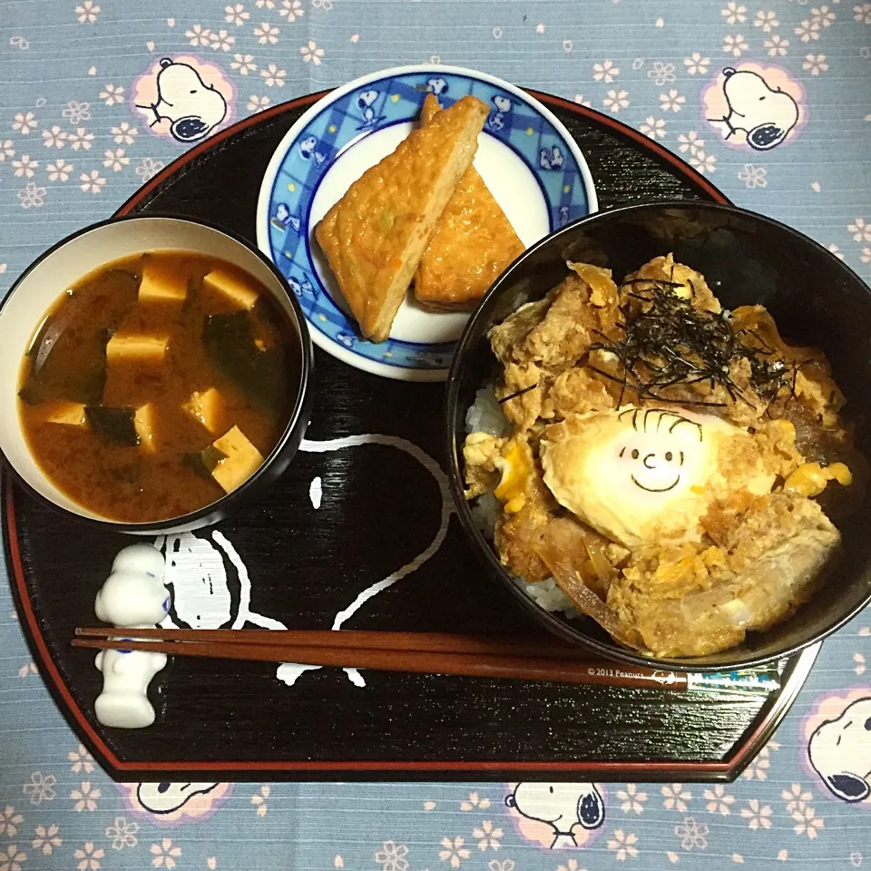 Snapdishの料理写真:カツ丼 IN ライナス|namimoさん