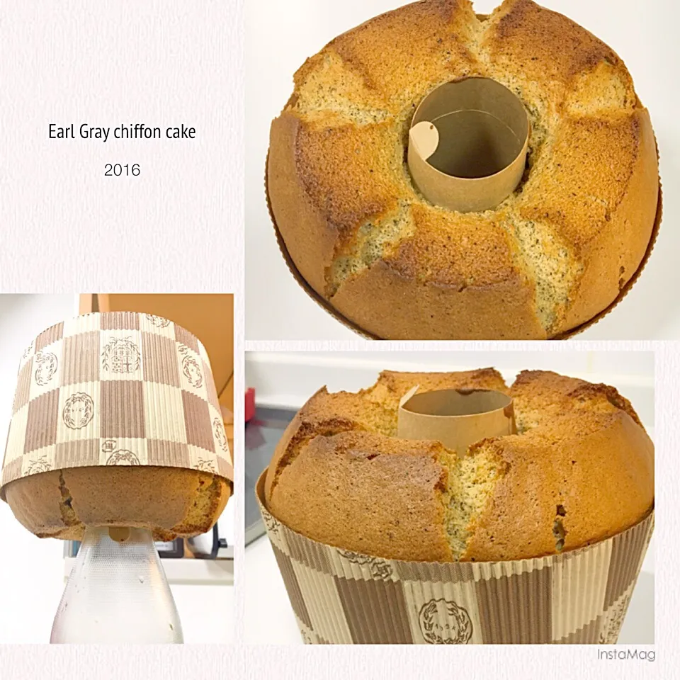 Snapdishの料理写真:紅茶シフォン  
＊Earl Graychiffon cake＊|メルさん