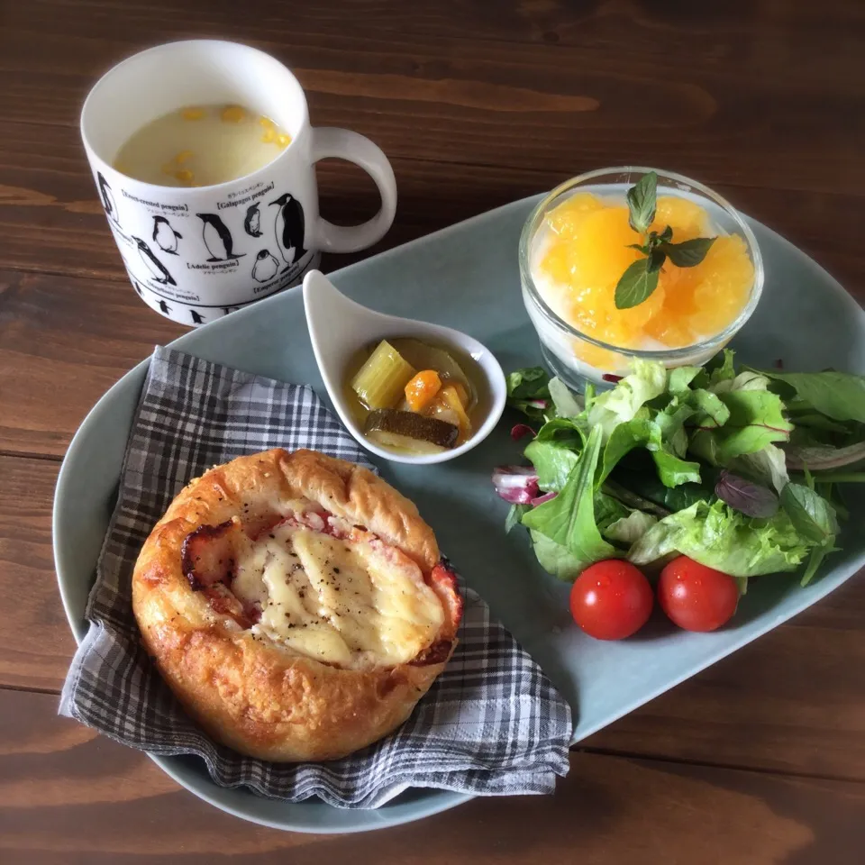 今日の朝ごはん|ぺんぎんさん