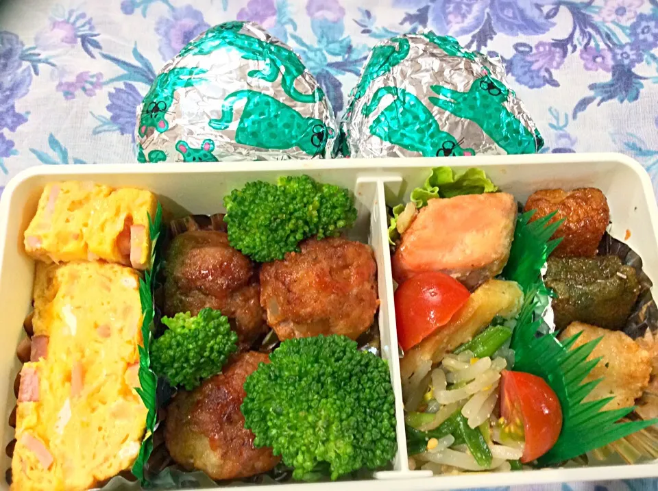 ちびのお弁当。|泡子さんさん