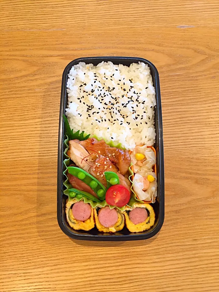 鶏照焼き＊弁当♪|hiromiさん