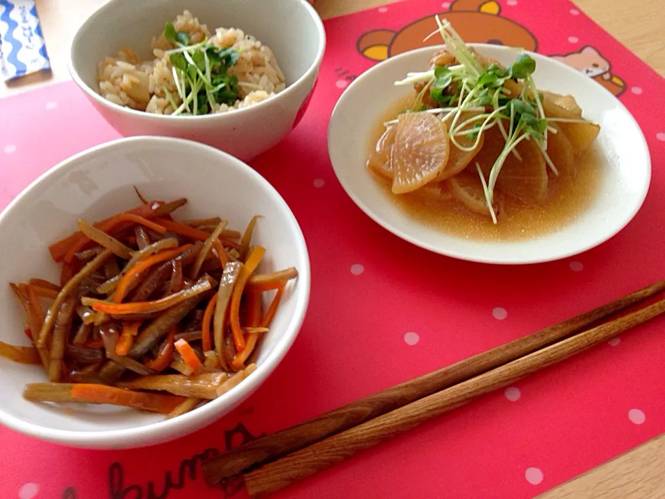 Snapdishの料理写真:残り物ご飯☺️|でこぽんさん