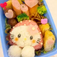 Snapdishの料理写真:娘遠足弁当〜〜|なおてぃさん