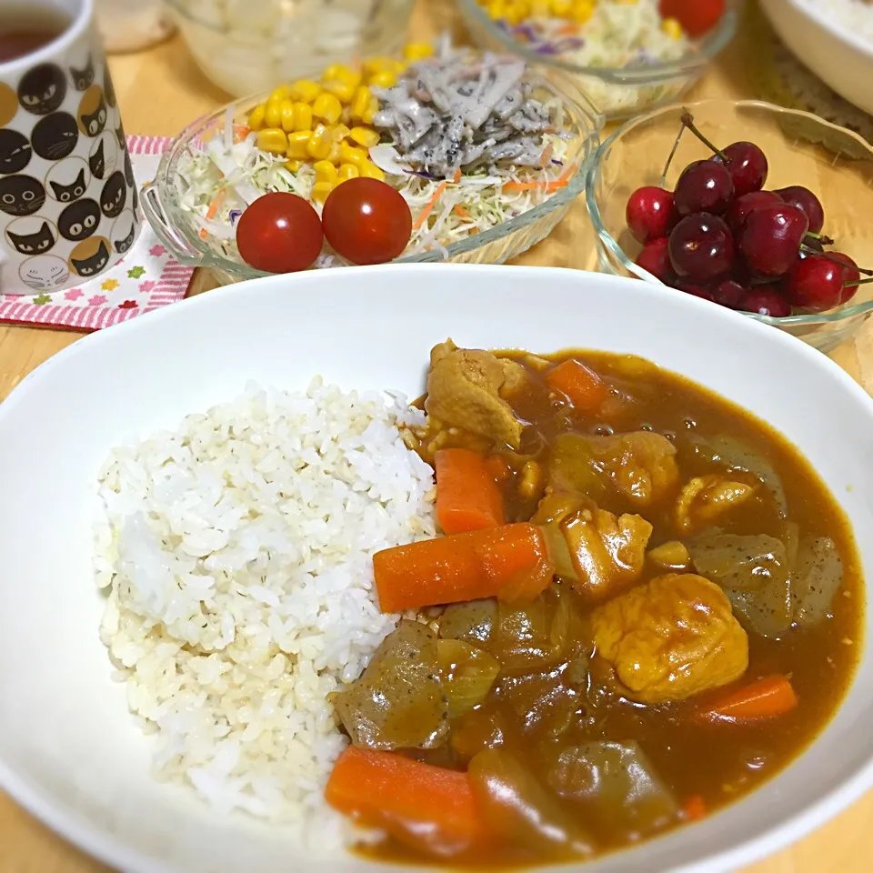 チキンカレー|りんごっちさん